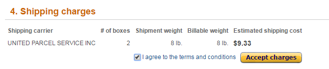 Shipping Charges